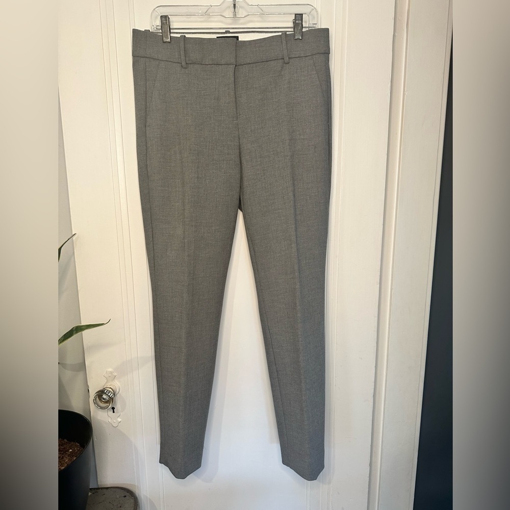 J. Crew Pants Size 10T Cameron Ankle Straight Leg Pockets Machine Wash gray